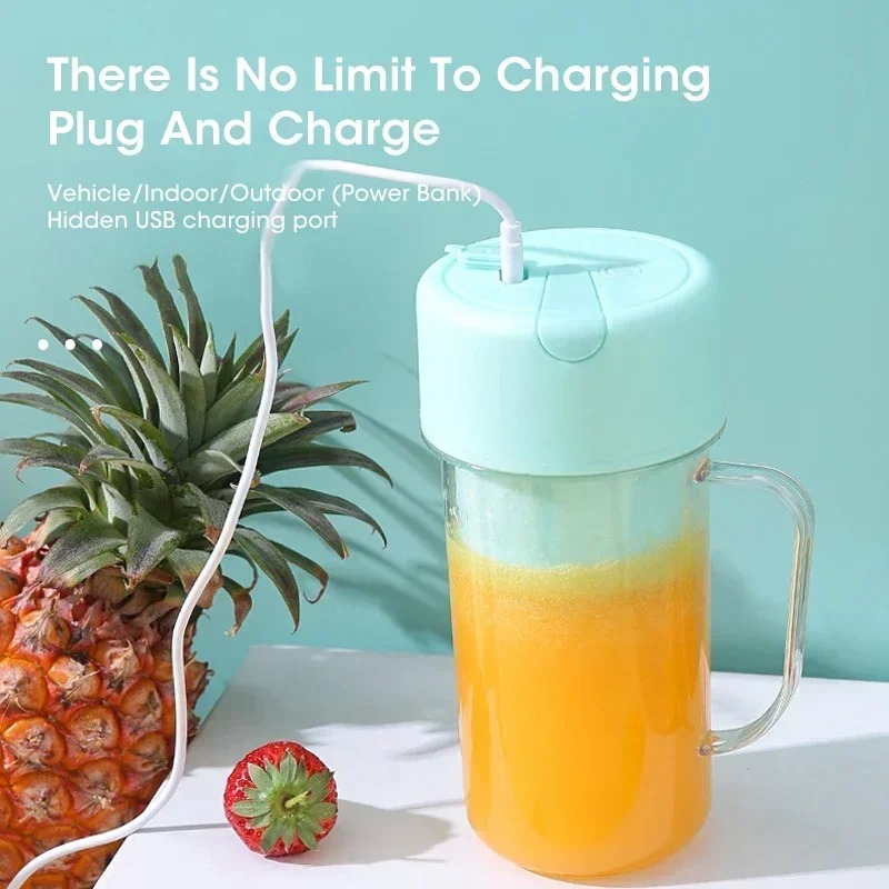 Portable Blender Usb Rechargeable - 휴대용 USB 충전식 미니 블렌더 쥬서