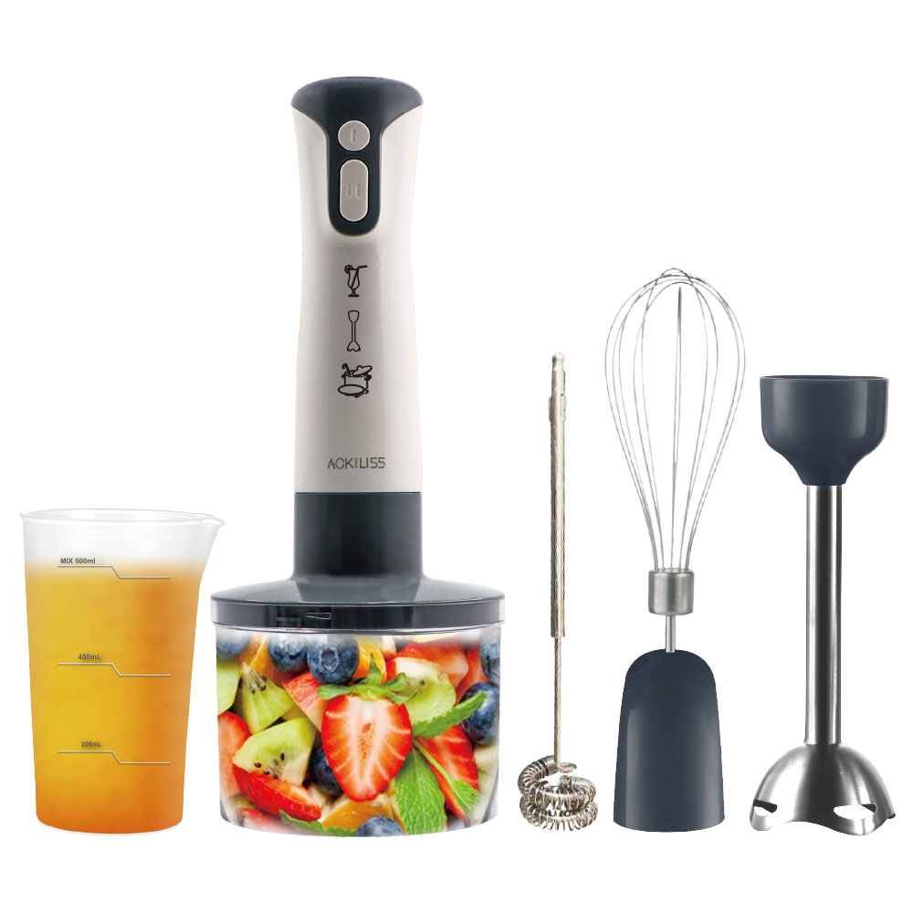 Immersion Hand Blender Set - 멀티 액세서리 두 가지 속도 믹서