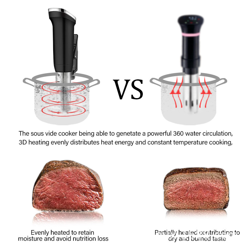 Digital Sous Vide Precision Cooker - IPX7 방수 Sous Vide 정밀 밥솥