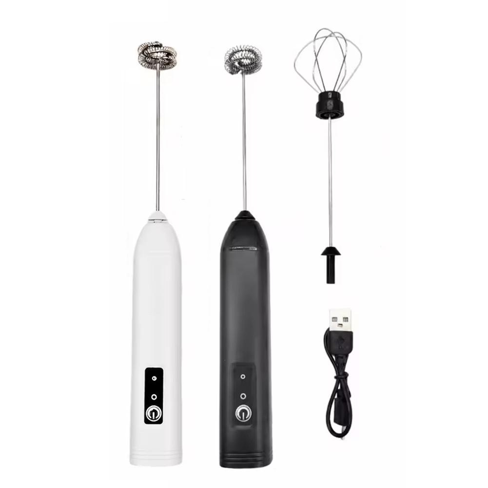 Electric Milk Frother Handheld - 휴대용 우유 거품기 충전식 전동 거품