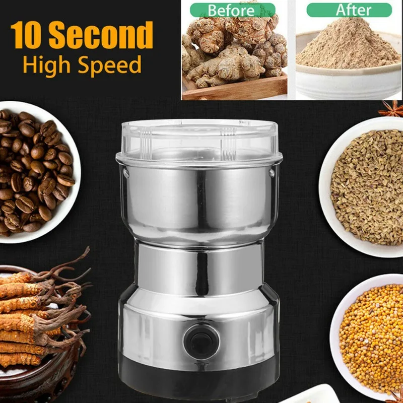 Coffee Bean Grinder Electric - 110V-220V 전기 그라인더 가정용 커피 키친