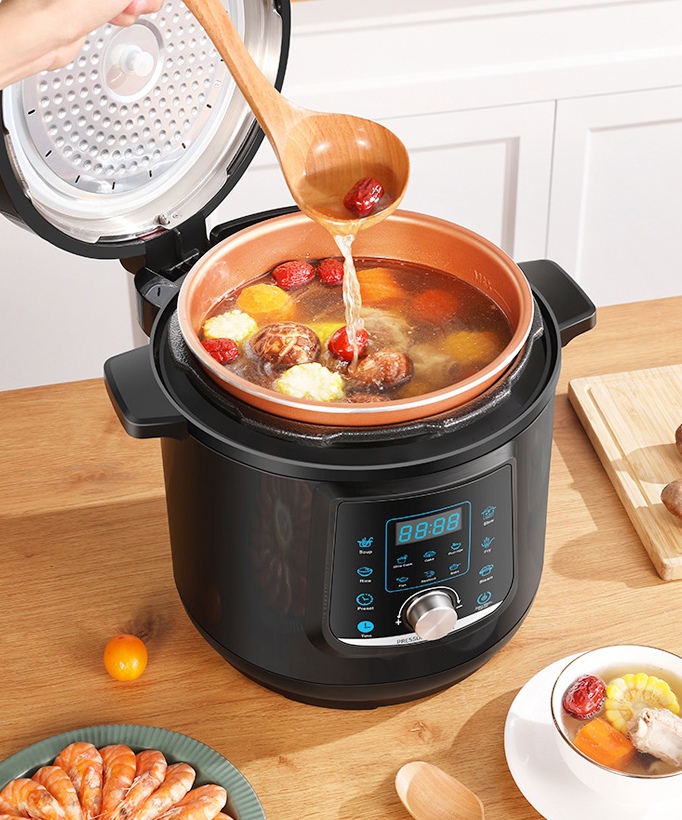 Smart Instant Pressure Cooker - 스테인리스 스틸 전기 압력솥 가정용 자동