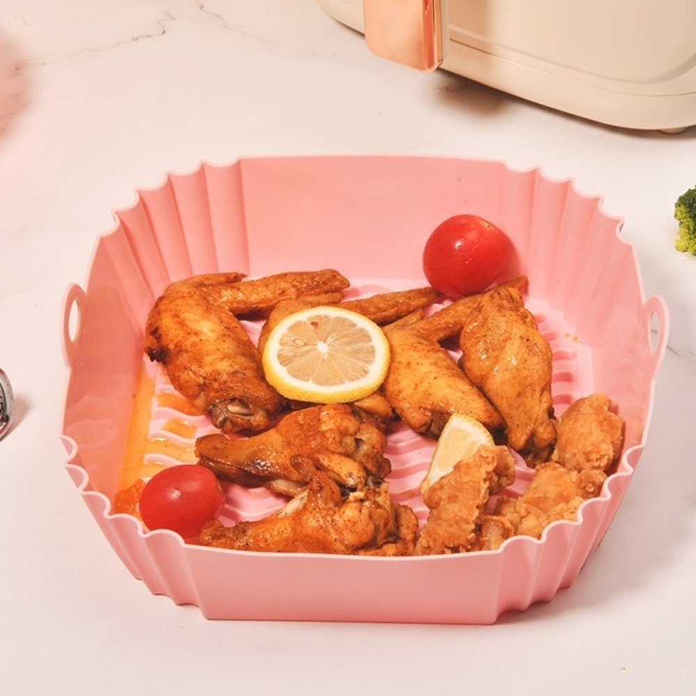 Air Fryer Silicone Pot Liner - 논스틱 실리콘 에어프라이어 라이너 몰드 라이너