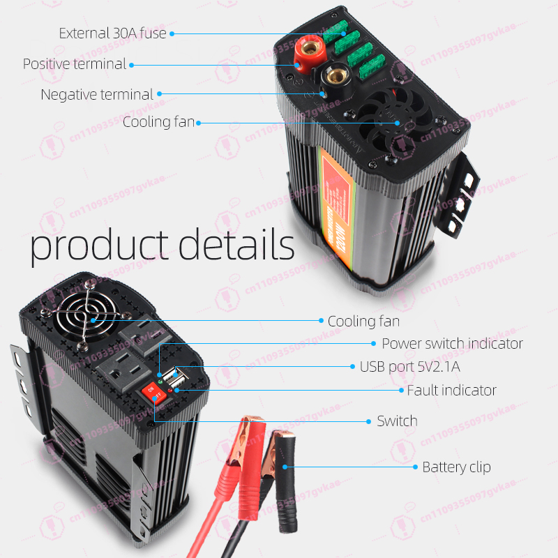 1200W 수정 정현파 단상 전력 인버터, 자동차 및  - Air Conditioners 리뷰 및 가격