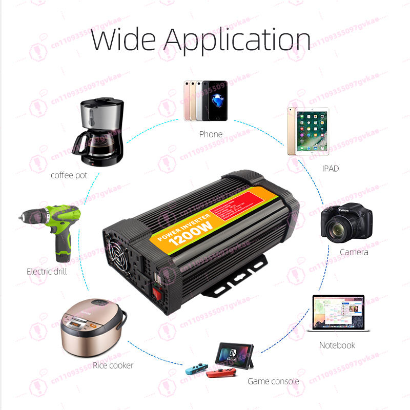 1200W 수정 정현파 단상 전력 인버터, 자동차 및  - Air Conditioners 리뷰 및 가격