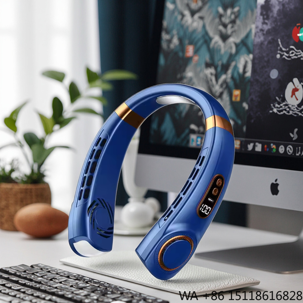 휴대용 USB 충전식 목팬 5단 속도 조절 급속 냉각  - Air Conditioners 리뷰 및 가격