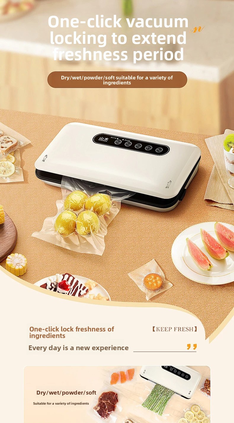미니 진공 포장기 자동 가정용 식품 밀봉기 스낵 식품  - Food Vacuum Sealer Machine 리뷰 및 가격