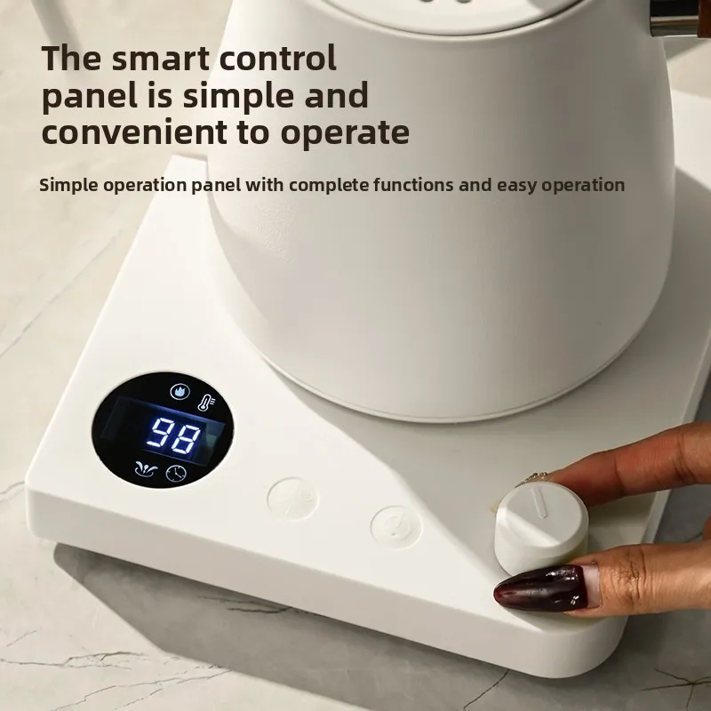 1000ml 구스넥 전기 주전자 스테인리스 스틸 가변  - Electric Kettle Temperature Control 리뷰 및 가격