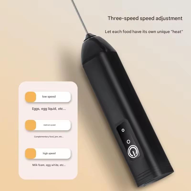 휴대용 우유 거품기 충전식 전동 거품 제조기 3단 속도 - Electric Milk Frother Handheld 리뷰 및 가격