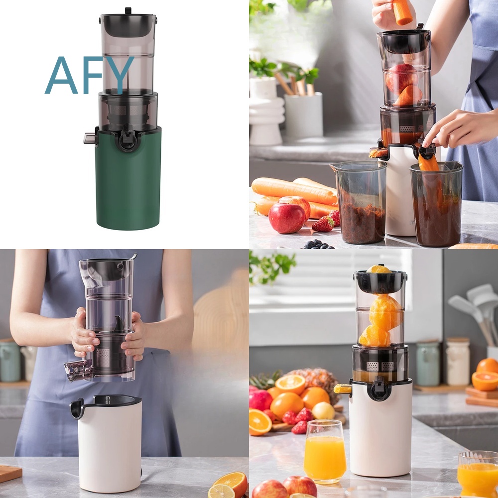 220V 가정용 전기 저속 착즙기, 대형 투입구와 펄프 - Electric Slow Juicer Cold Press 리뷰 및 가격