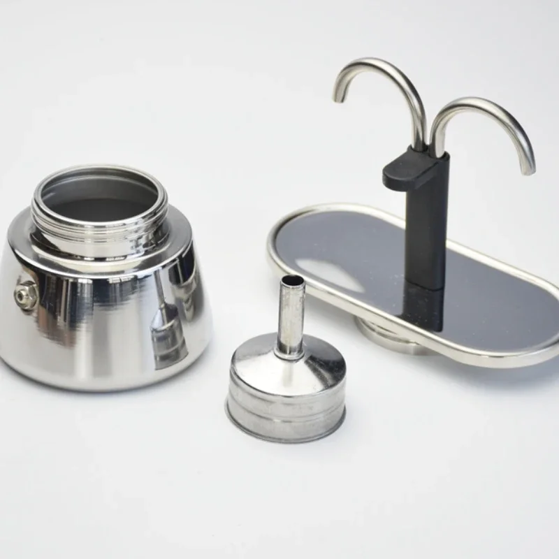 200ML 미니 모카 포트 더블 튜브 304 스테인레스 - Small Appliances 리뷰 및 가격