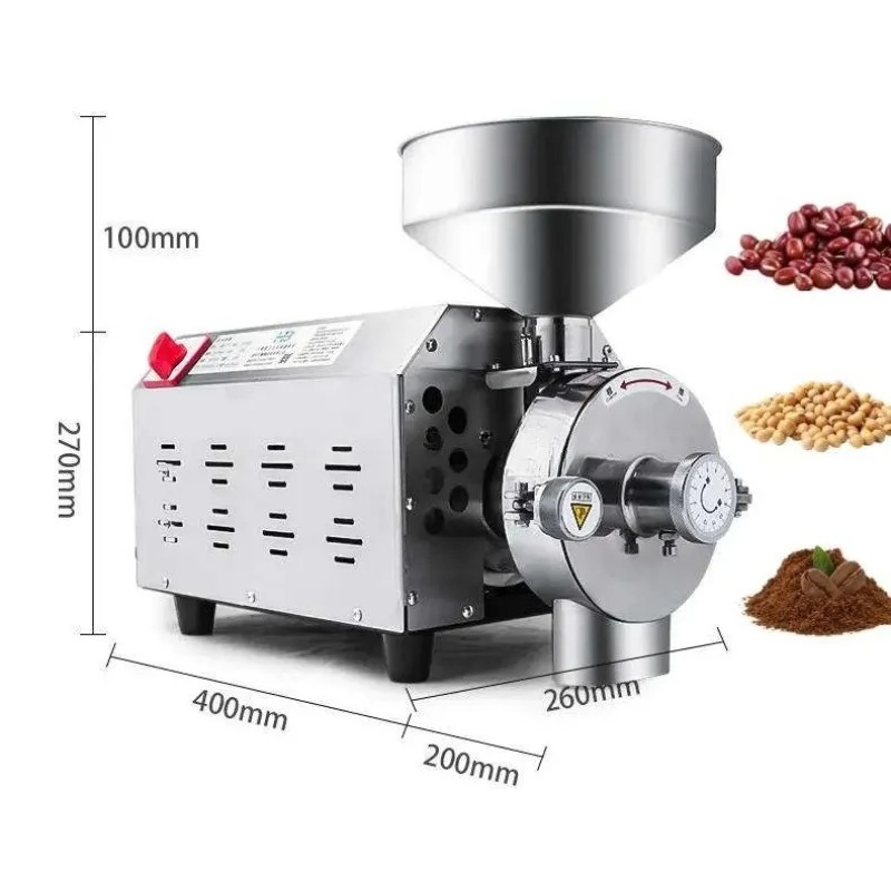 상업용 전기 곡물 분쇄기 2500W 스테인리스 스틸 초 - Coffee Bean Grinder Electric 리뷰 및 가격