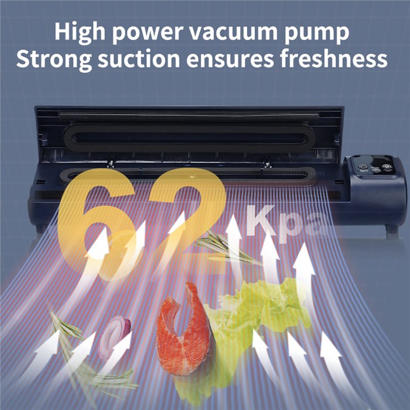 DT15 휴대용 진공 밀봉기, LCD 디지털 디스플레이 - Food Vacuum Sealer Machine 리뷰 및 가격