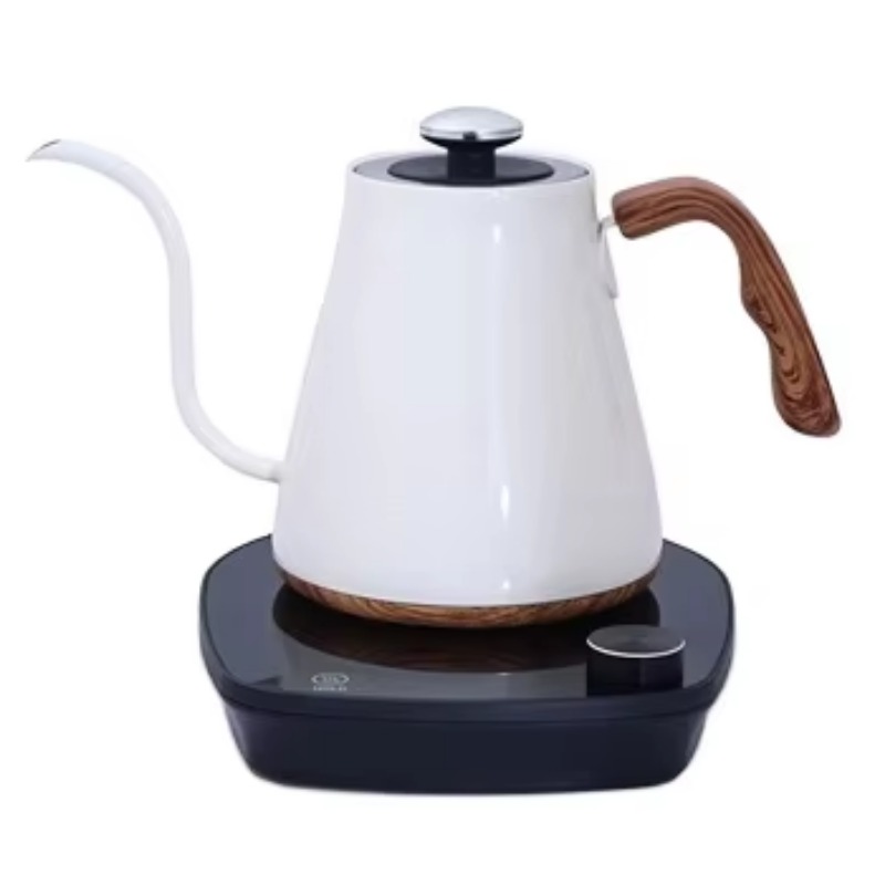 스마트 우드 그레인 전기 구스넥 주전자, 온도 조절 기 - Electric Kettle Temperature Control 리뷰 및 가격