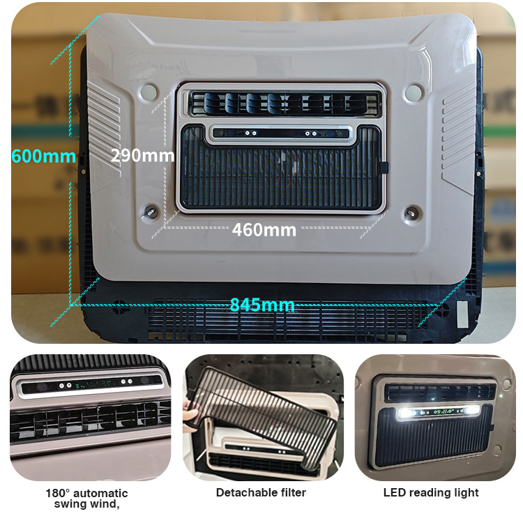 카라반 에어컨 자동차 트랙터용 DC 자동차 에어컨 12 - Air Conditioners 리뷰 및 가격