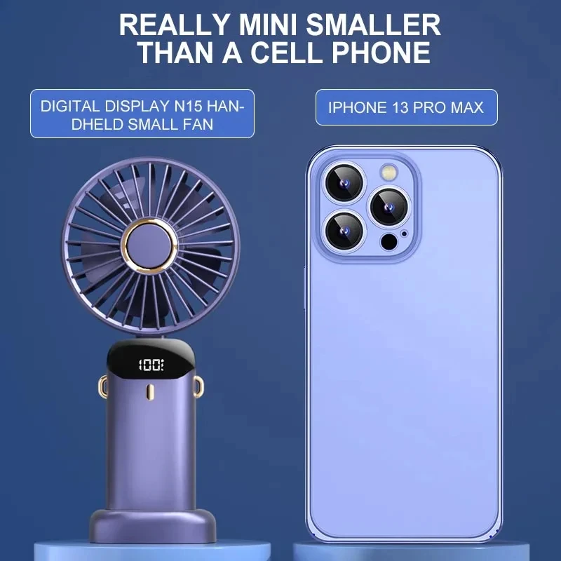 미니 휴대용 선풍기, 접이식 목걸이형 선풍기, 5단 속 - Small Appliances 리뷰 및 가격