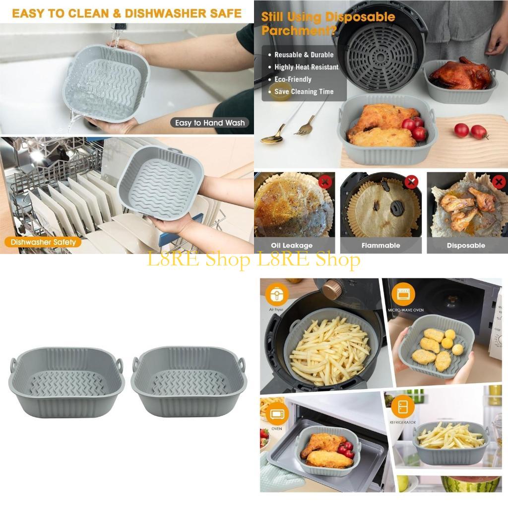 2 개의 실리콘 냄비 라이너의 L8re 팩 에어 프라이 - Air Fryer Silicone Pot Liner 리뷰 및 가격