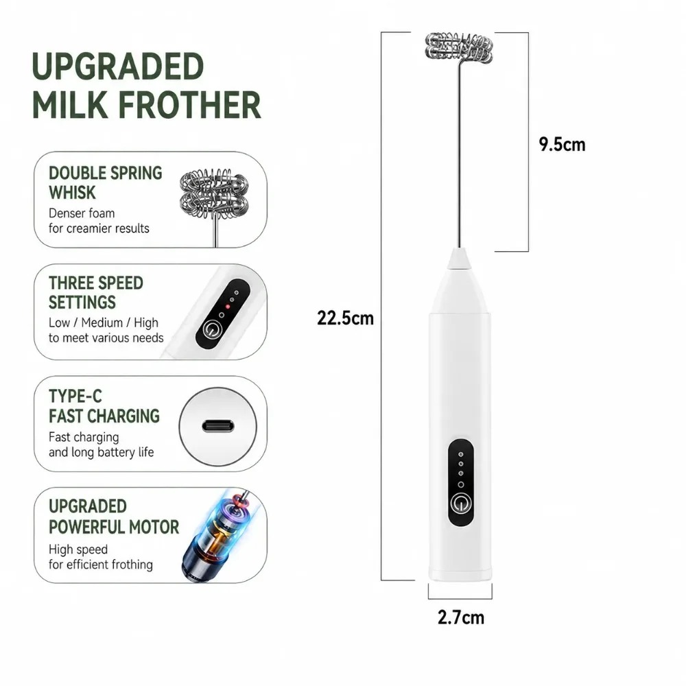 우유 거품기 및 계란 거품기 전기 핸드믹서 - 커피,  - Electric Milk Frother Handheld 리뷰 및 가격