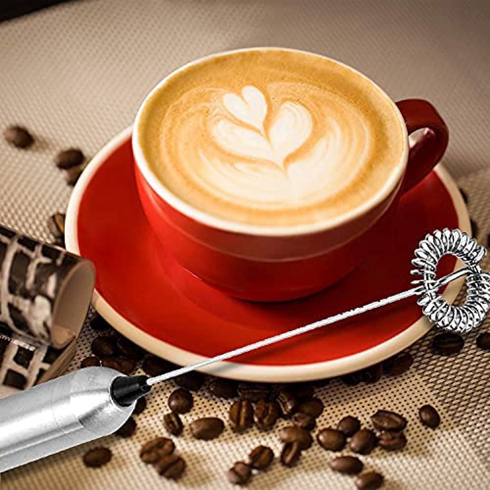 A68P-전기 우유 거품기 스테인리스 스틸 핸드헬드 우 - Electric Milk Frother Handheld 리뷰 및 가격