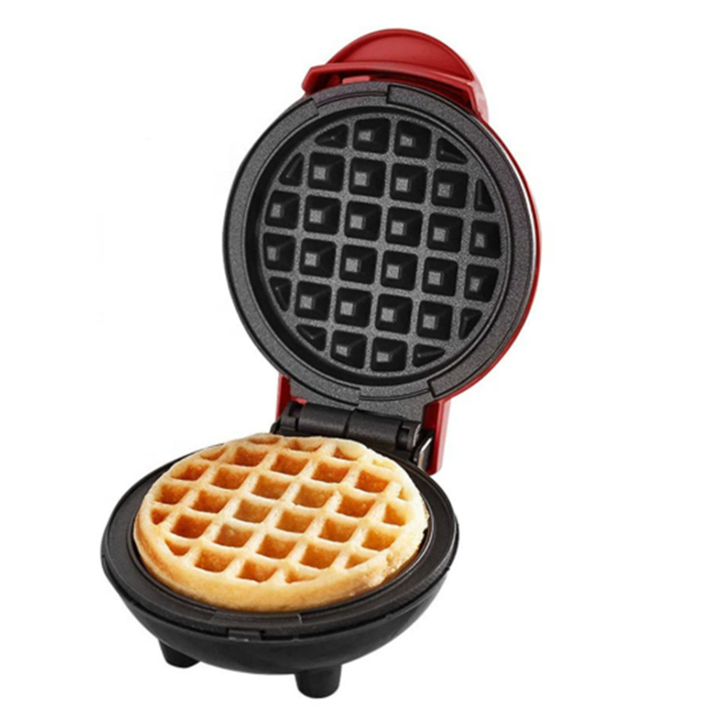 미국 플러그 휴대용 미니 전기 와플 메이커 논스틱 팬  - Mini Waffle Maker Machine 리뷰 및 가격