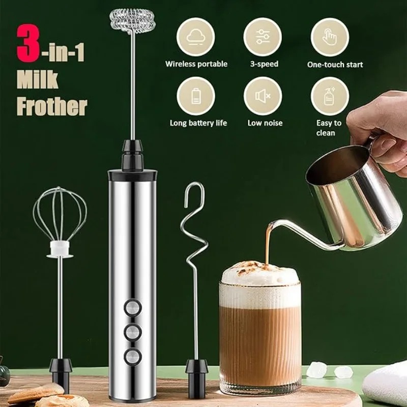 마그파이 3 in 1 핸드헬드 전동 우유 거품기 음료  - Electric Milk Frother Handheld 리뷰 및 가격