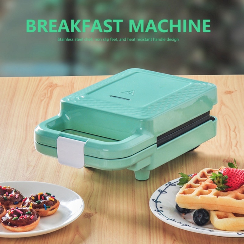 가정용 미니 자동 아침식사 기계 다기능 와플 샌드위치  - Mini Waffle Maker Machine 리뷰 및 가격