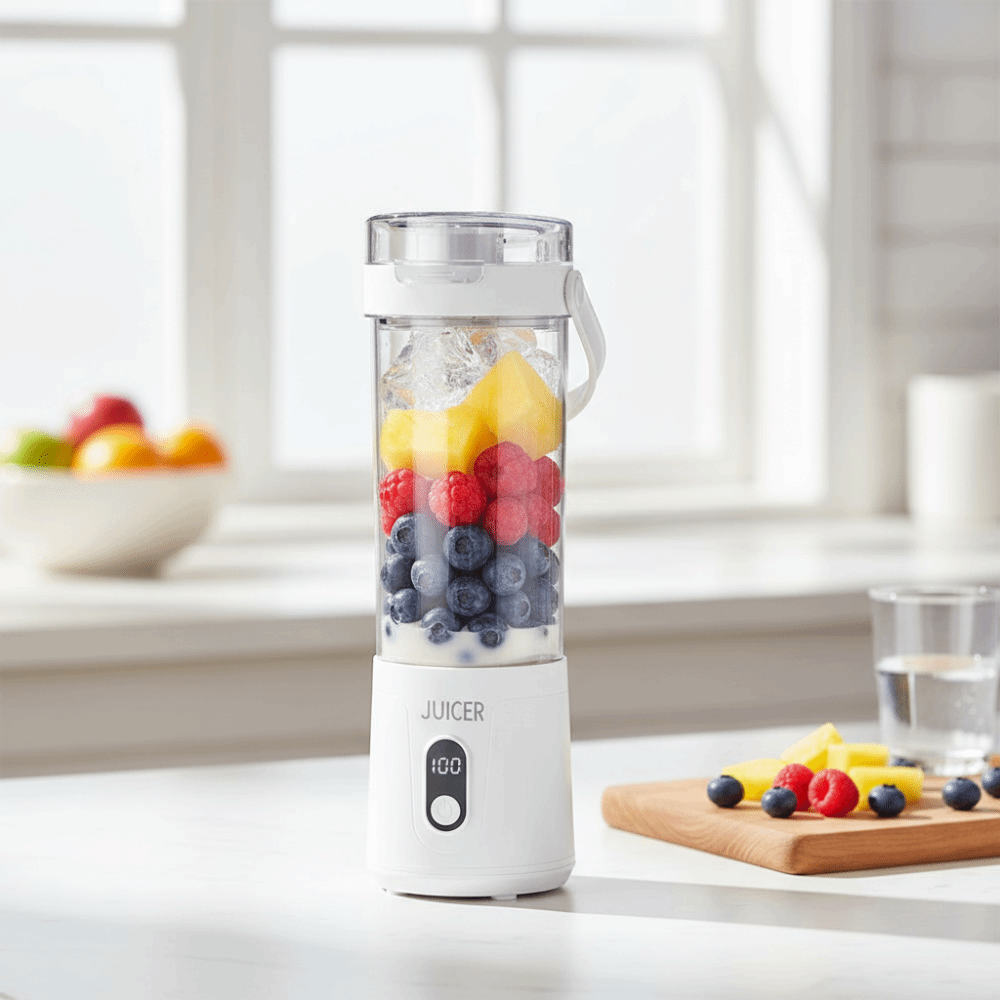 600ML 용량 휴대용 블렌더 신선한 과일 블렌더 US - Portable Blender Usb Rechargeable 리뷰 및 가격