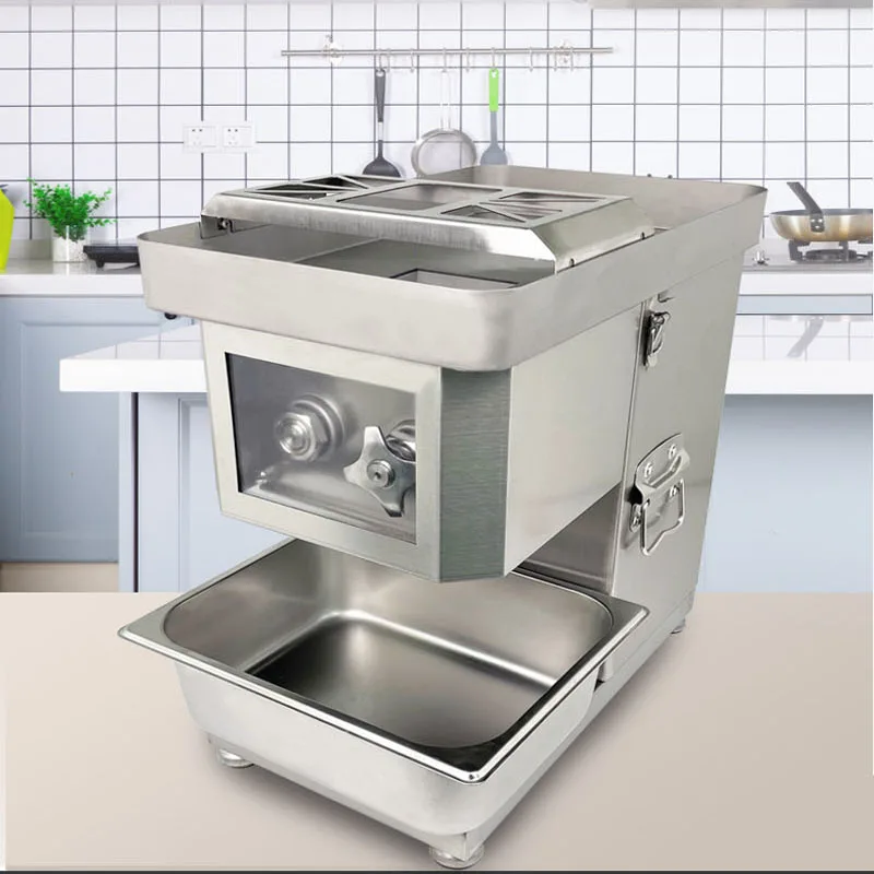 전기 가정용 및 상업용 고기 슬라이서 스테인레스 스틸  - Automatic Meat Slicer Home 리뷰 및 가격