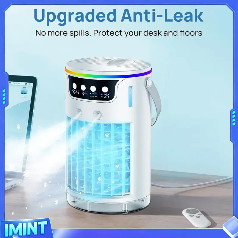 휴대용 에어컨 팬, 1200ML 물탱크가 있는 개인용  - Air Conditioners 리뷰 및 가격