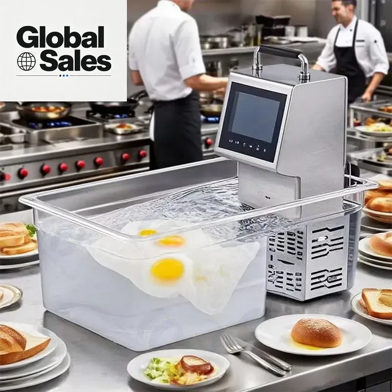 디지털 LED 디스플레이가 있는 스테인리스 스틸 수비드 - Digital Sous Vide Precision Cooker 리뷰 및 가격