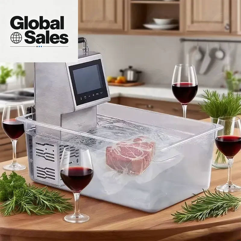 디지털 LED 디스플레이가 있는 스테인리스 스틸 수비드 - Digital Sous Vide Precision Cooker 리뷰 및 가격