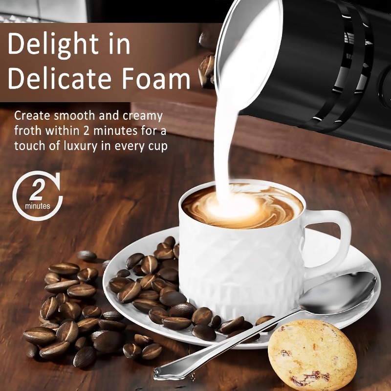 5-in-1 다기능 전기 우유 거품기 스티머 분리형 스 - Electric Milk Frother Handheld 리뷰 및 가격