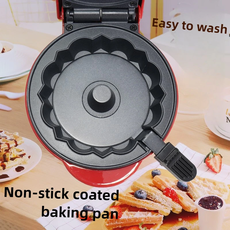 홈 브렉퍼스트 머신 베이킹 머신 미니 양면 토스터 청소 - Mini Waffle Maker Machine 리뷰 및 가격