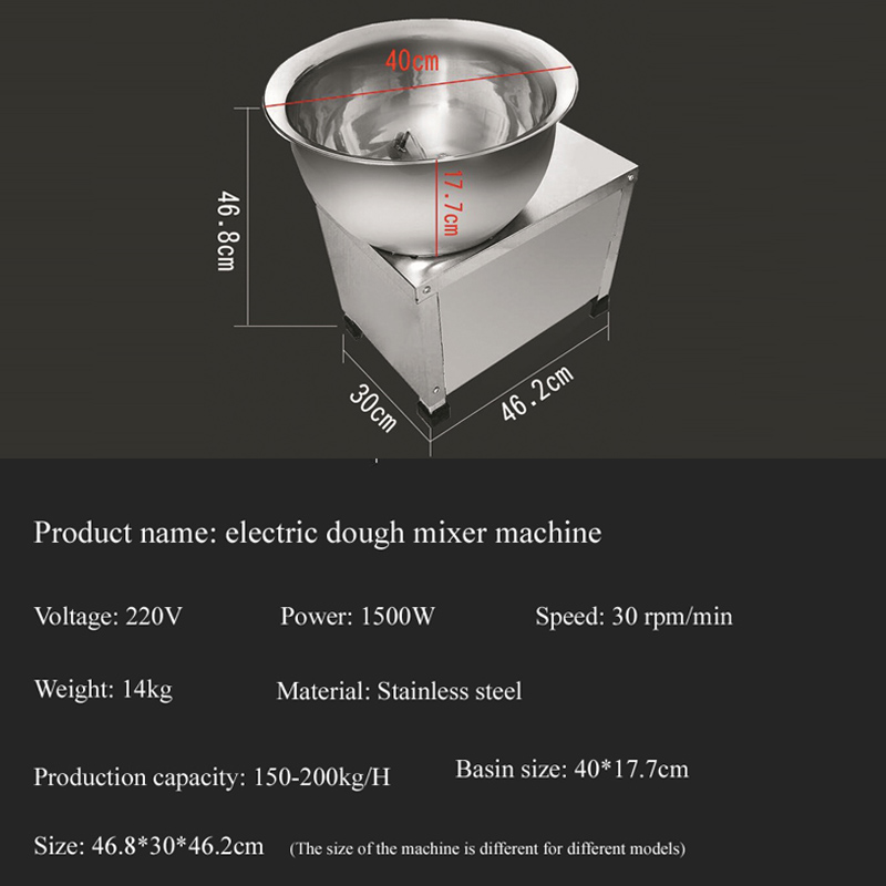 밀가루 반죽 믹서기 반죽기 220V 전기 식품 다지기  - Kitchen Appliances 리뷰 및 가격