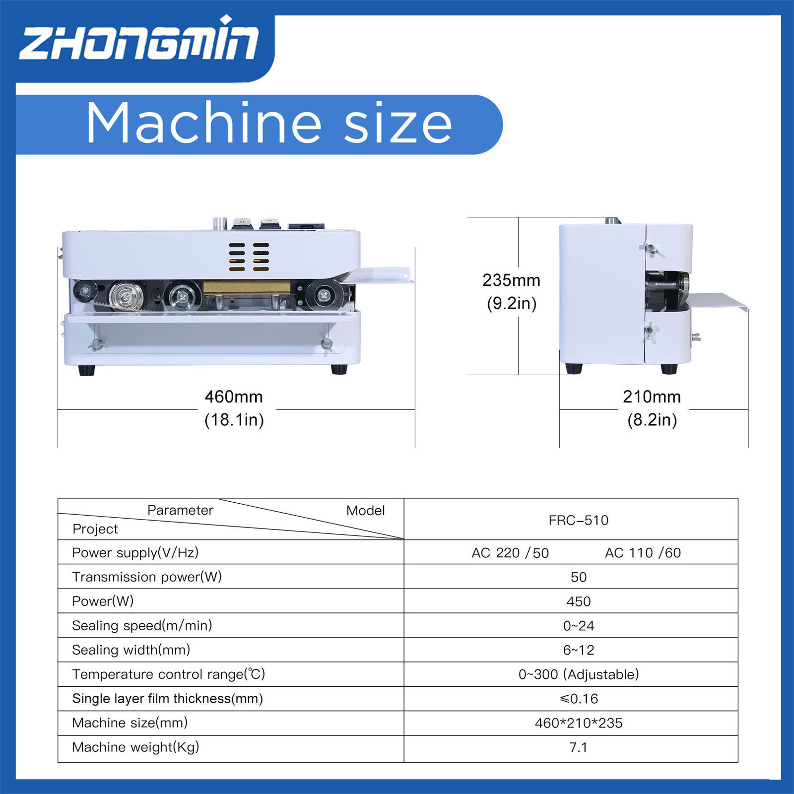 중민 전기 진공 밀봉기 식품 보관용 터치 버튼 건식/습 - Food Vacuum Sealer Machine 리뷰 및 가격
