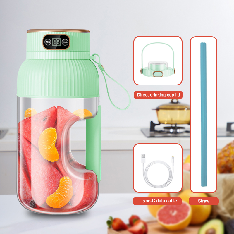 1000ML 휴대용 Juicer 블렌더 과일 Juice - Immersion Hand Blender Set 리뷰 및 가격