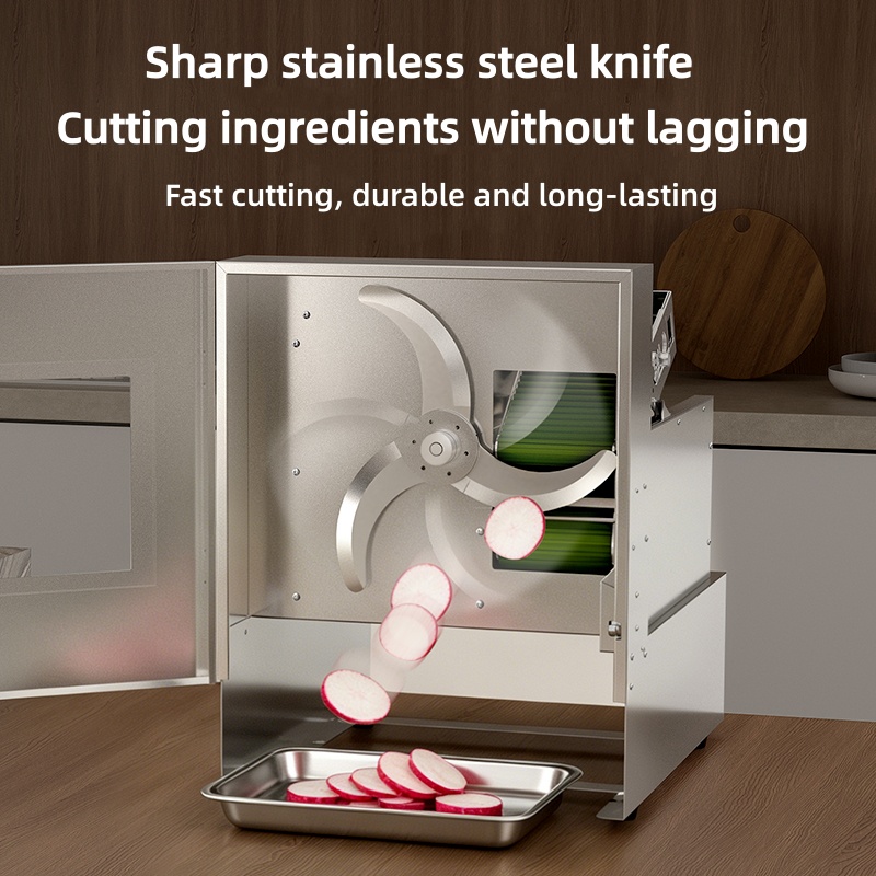 200W 전기 고기 슬라이서, 조절 가능한 칼날이 있는 - Automatic Meat Slicer Home 리뷰 및 가격