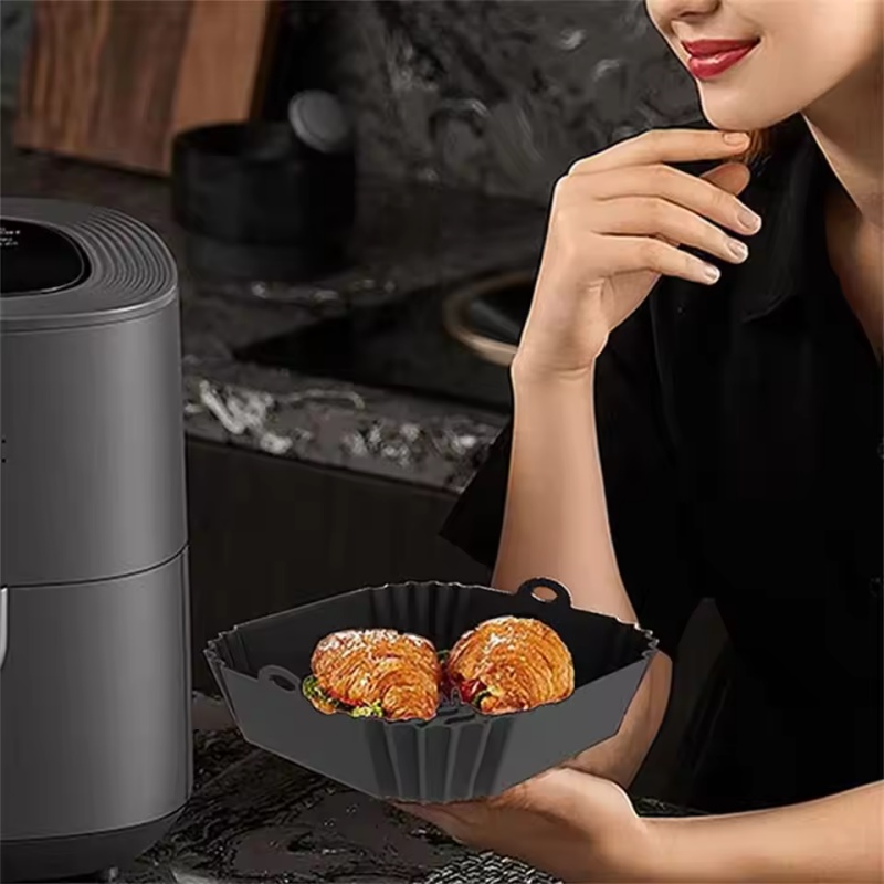실리콘 에어프라이어 냄비 트레이 1개(손잡이 포함),  - Air Fryer Silicone Pot Liner 리뷰 및 가격