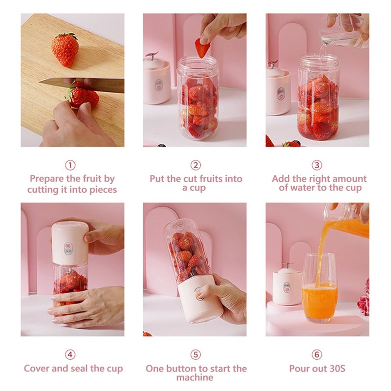 ABBP-Usb 충전식 휴대용 블렌더 500Ml 신선한 - Portable Blender Usb Rechargeable 리뷰 및 가격