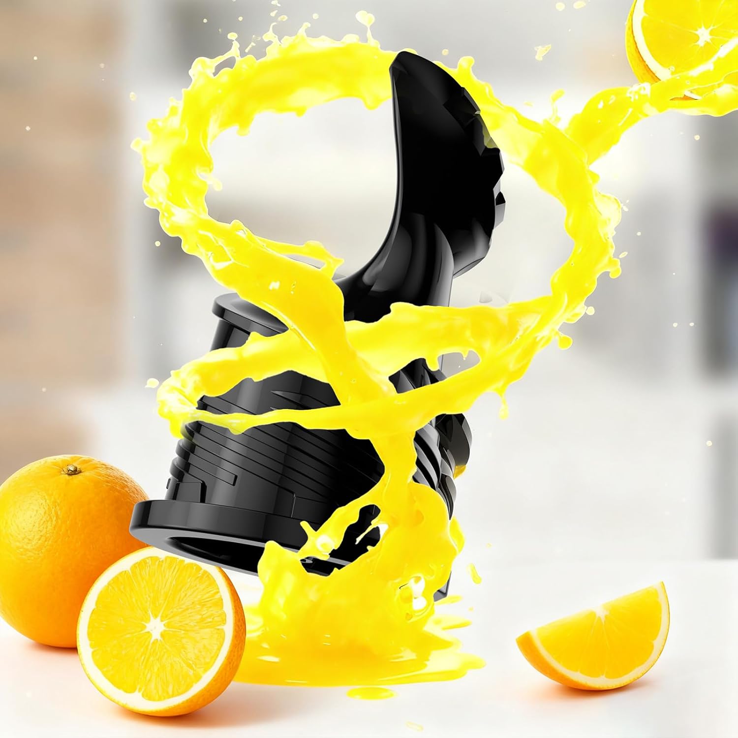 저속 압착 콜드프레스 착즙기, 300W, 5.4인치 광 - Electric Slow Juicer Cold Press 리뷰 및 가격