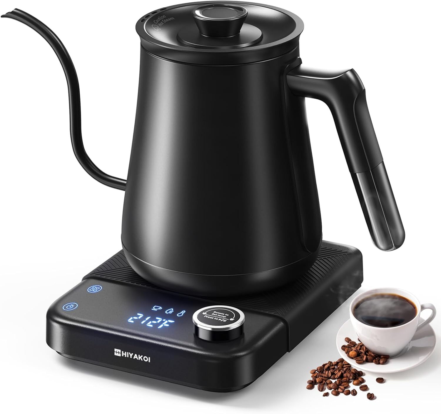 구즈넥 전기 주전자 ±1도 정밀 온도조절 기능 포함 ℉ - Electric Kettle Temperature Control 리뷰 및 가격