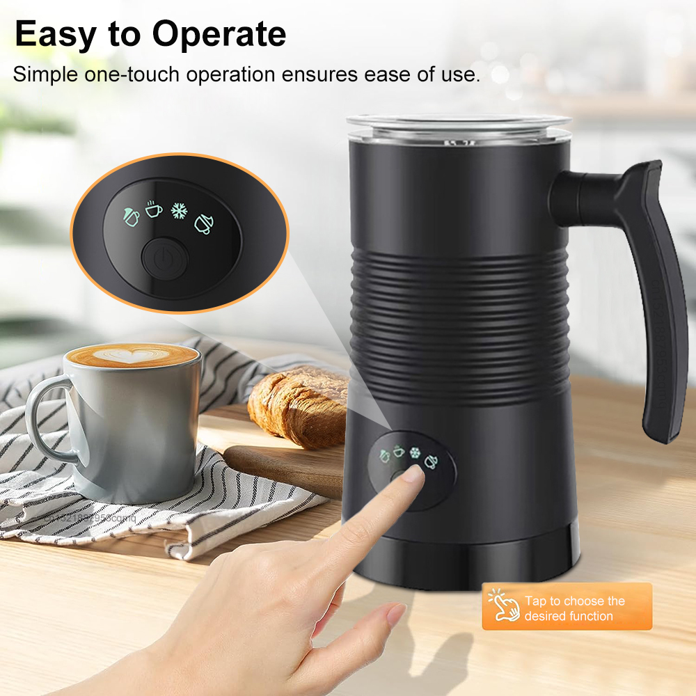 전기 우유 거품기 커피 카푸치노 라떼용 자동 로터리 거 - Electric Milk Frother Handheld 리뷰 및 가격
