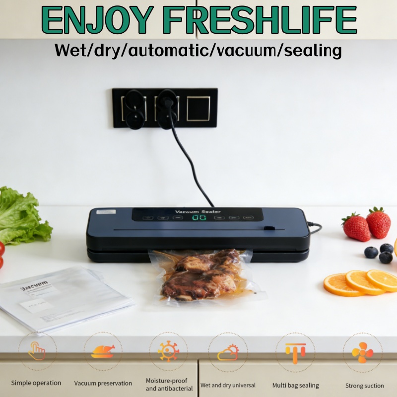 2026 6-in-1 자동 전기 진공 실러 건식/습식  - Food Vacuum Sealer Machine 리뷰 및 가격