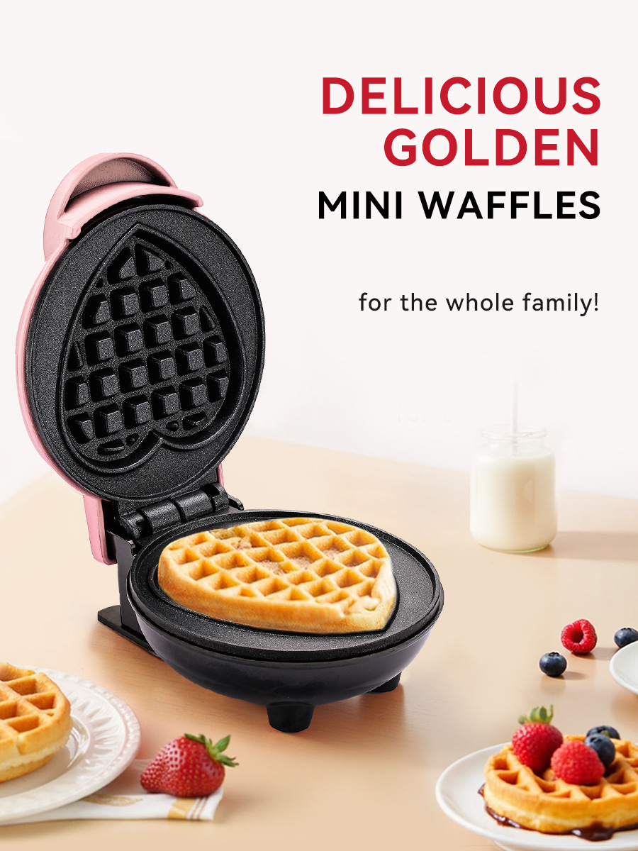미니 와플 메이커, 자동차 및 호텔용 전기 주방 가전, - Mini Waffle Maker Machine 리뷰 및 가격