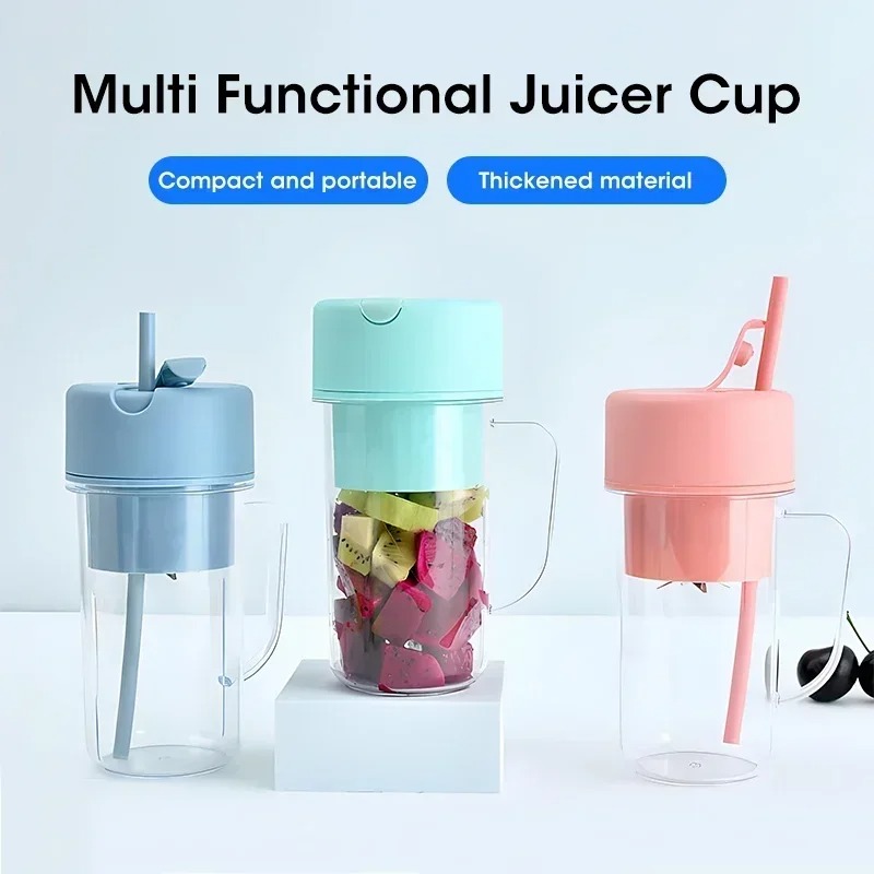 휴대용 USB 충전식 300ml 전기 쥬서 컵, 빨대  - Portable Blender Usb Rechargeable 리뷰 및 가격