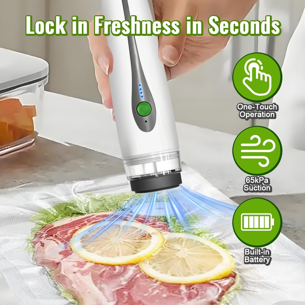 자동 미니 진공 포장기 가정용 플라스틱 식품 스낵 보관 - Food Vacuum Sealer Machine 리뷰 및 가격