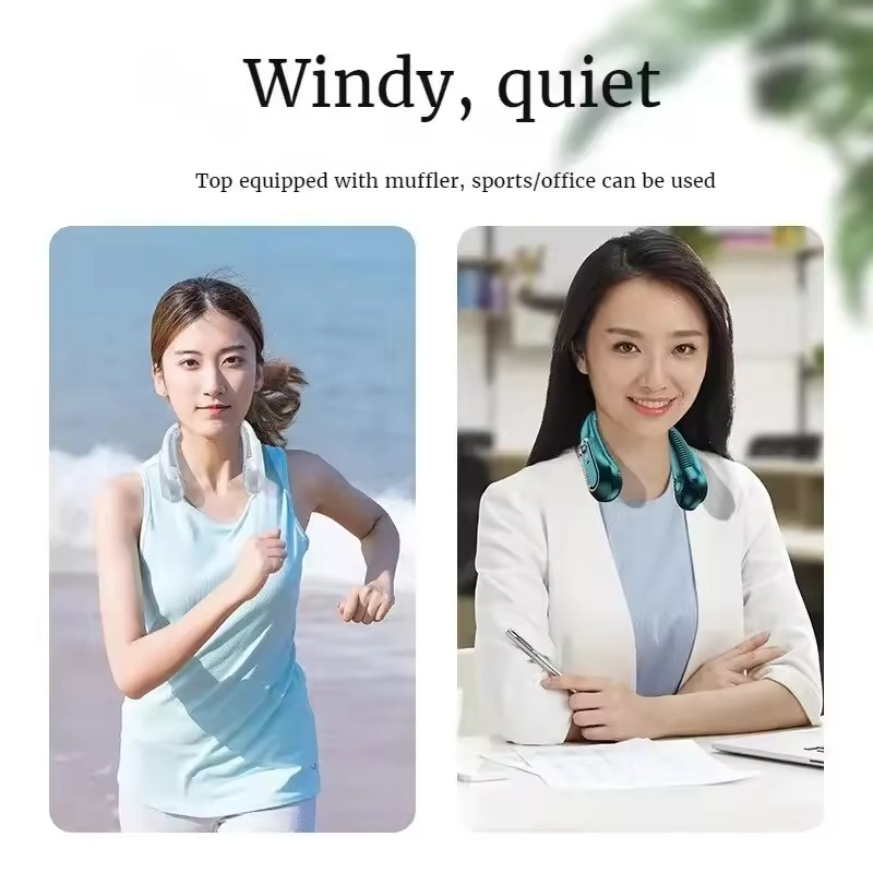 목걸이형 선풍기 디지털 디스플레이 파워 벤틸라도르 날개 - Portable Blender Usb Rechargeable 리뷰 및 가격