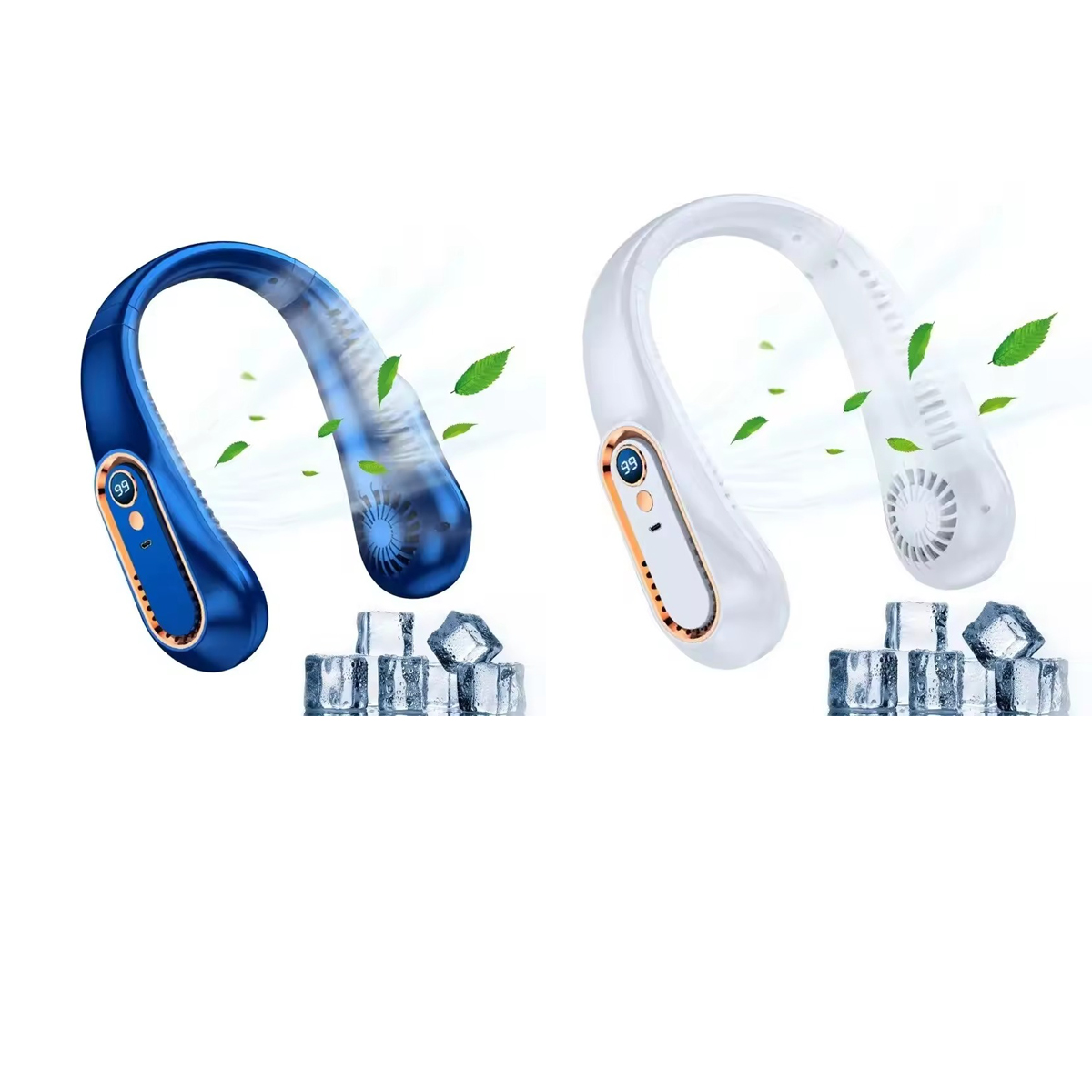 목걸이형 선풍기 디지털 디스플레이 파워 벤틸라도르 날개 - Portable Blender Usb Rechargeable 리뷰 및 가격