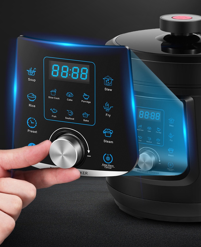 스테인리스 스틸 전기 압력솥 가정용 자동 스마트 쿠커  - Smart Instant Pressure Cooker 리뷰 및 가격