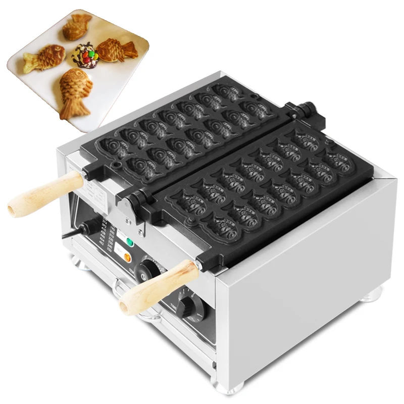미니 물고기 모양 와플 기계 타이야키 메이커 14개 전 - Mini Waffle Maker Machine 리뷰 및 가격